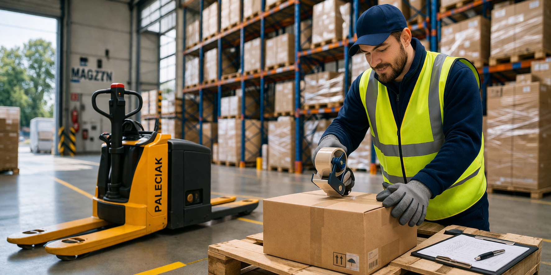 Magazynier – operator wózka